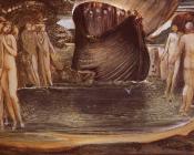 爱德华科莱伯恩琼斯 - Design For The Sirens